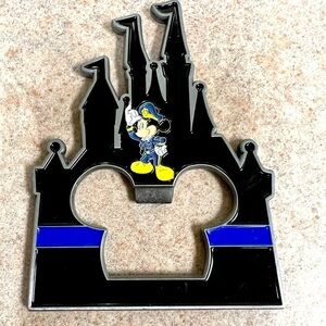 Mickey Mouse police bottle opener Disney Police challenge coin! RARE PRICE FIRM.